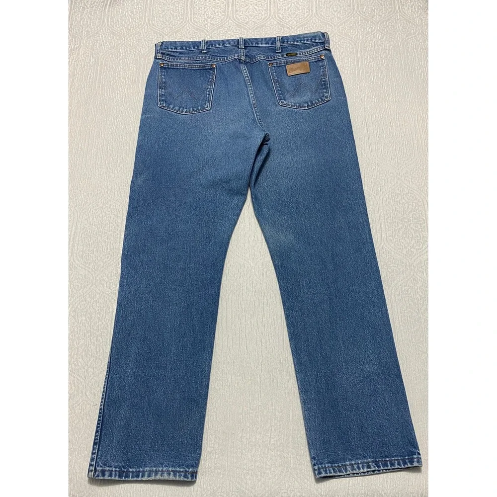 Wrangler Vintage Cowboy Cut Western Jeans Men 40×32 Blue 13MWZPW